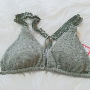 O'Neill | Swim | Nwt Oneil Roxanne Tri Top Olive Green | Poshmark